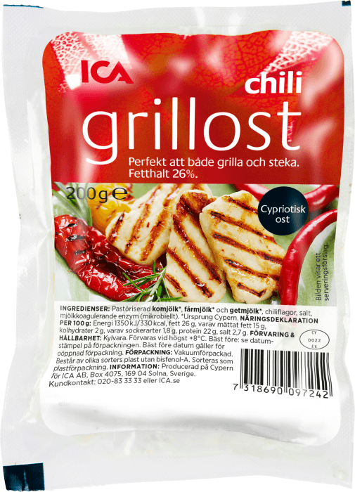 Halloumi med Chili