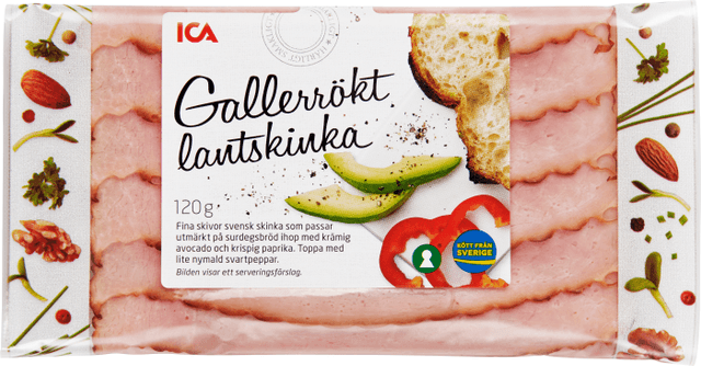 Lantskinka Gallerrökt