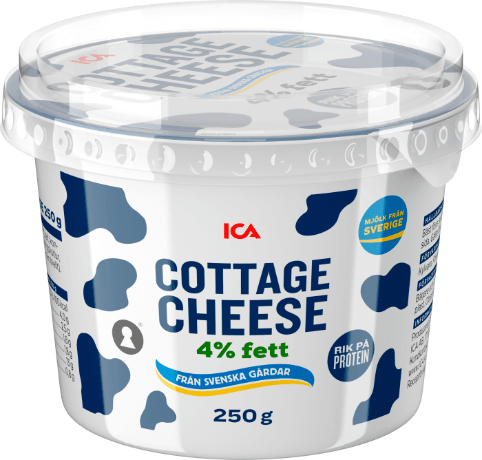 Cottage cheese Naturell 4%