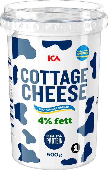 Cottage cheese Naturell 4%