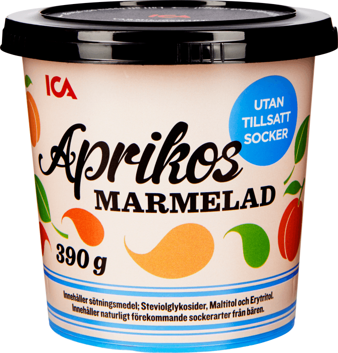 Aprikosmarmelad utan tillsatt socker