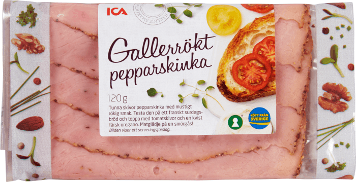 Gallerrökt Pepparskinka