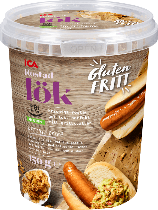 Rostad lök Glutenfri