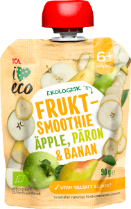 Fruktmellis Äpple, Päron & Banan 6 mån Eko