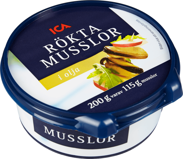 Musslor Rökta i olja