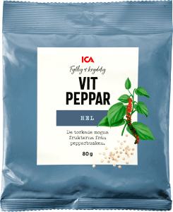 Vitpeppar Hel