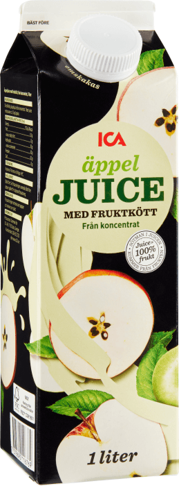 Juice Äpple med fruktkött