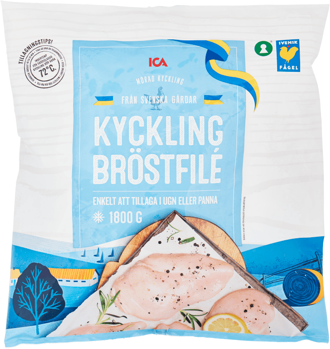 Kycklingbröstfilé mörad Fryst