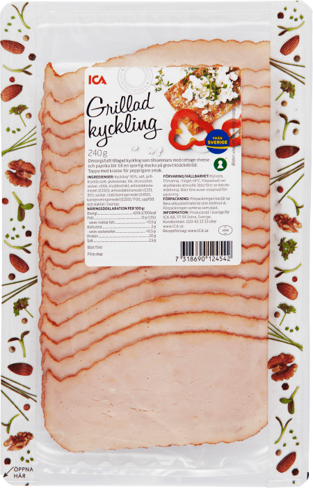 Kyckling Grillad