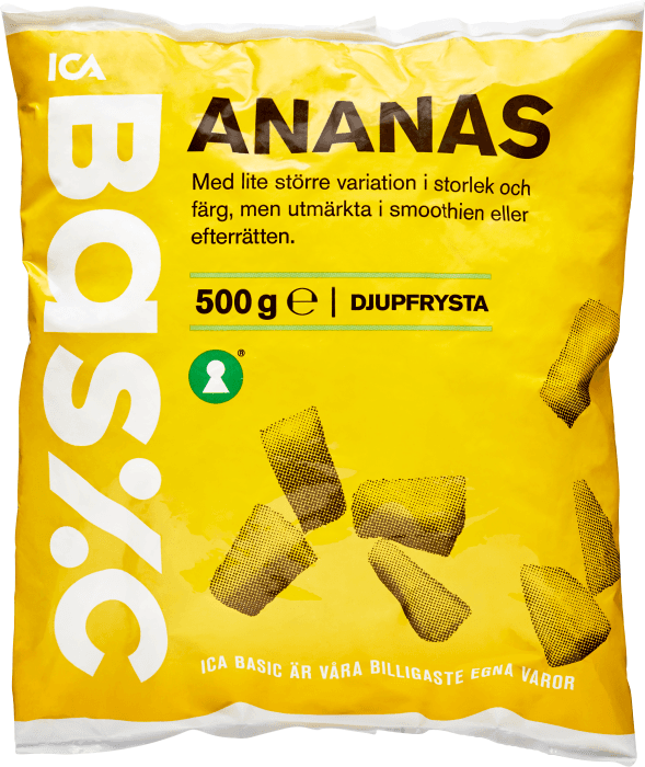 Ananas Fryst