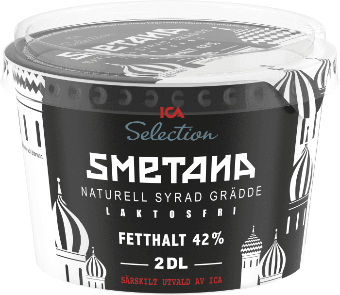 Smetana Laktosfri 42%