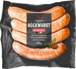 Bockwurst 88% kötthalt