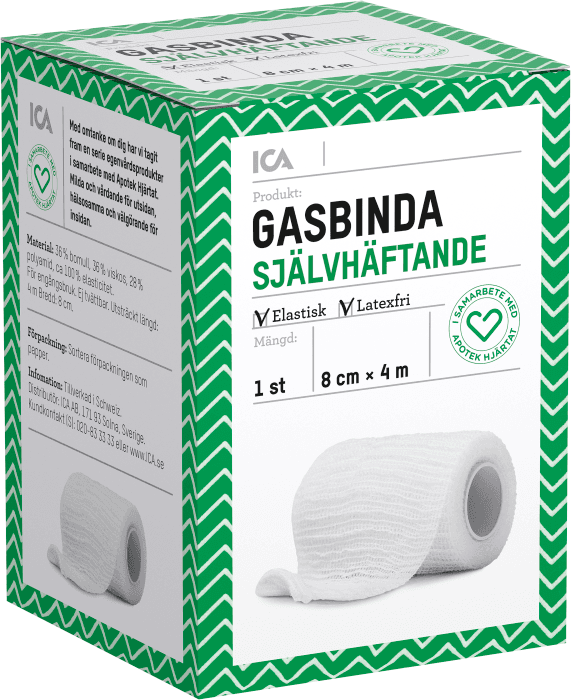 Gasbinda Självhäftande
