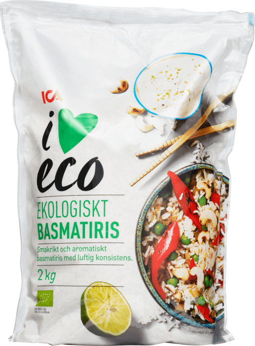 Basmatiris Ekologisk