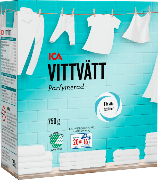 Tvättmedel Vittvätt