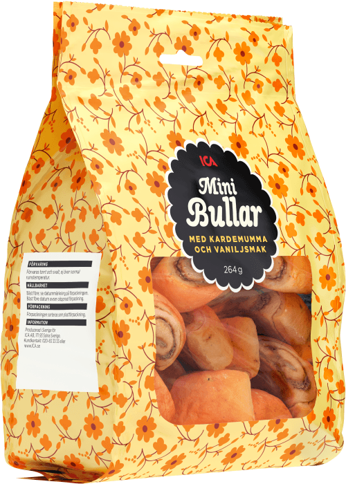 Minibullar Kardemumma & vaniljfyllning