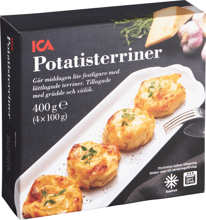 Potatisterriner Fryst