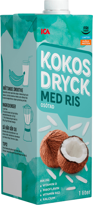 Kokosdryck Laktosfri