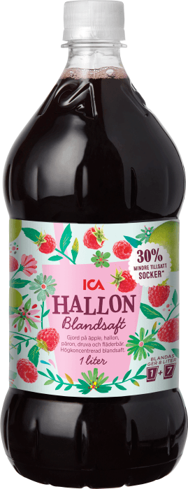 Blandsaft Hallon Högkoncentrerat