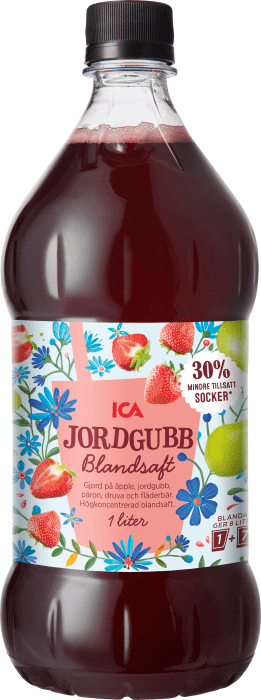 Blandsaft Jordgubb Högkoncentrerat