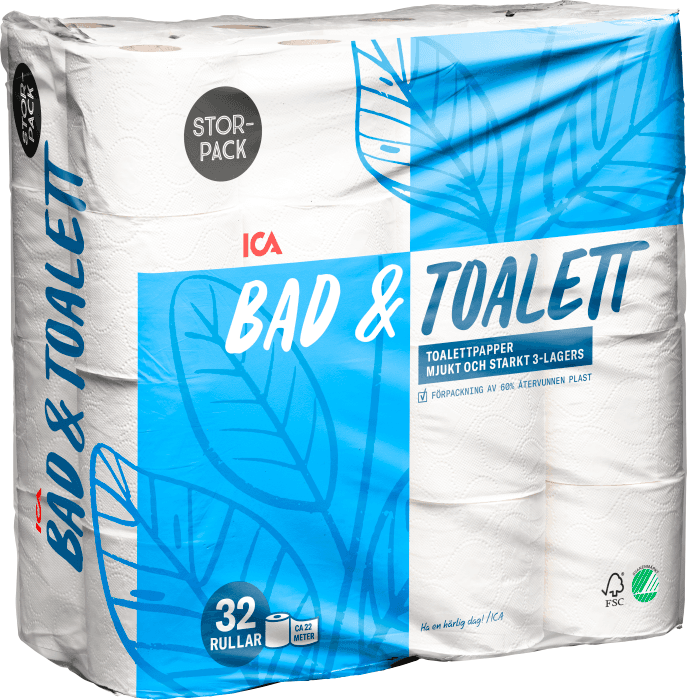 Toalettpapper Miljömärkt