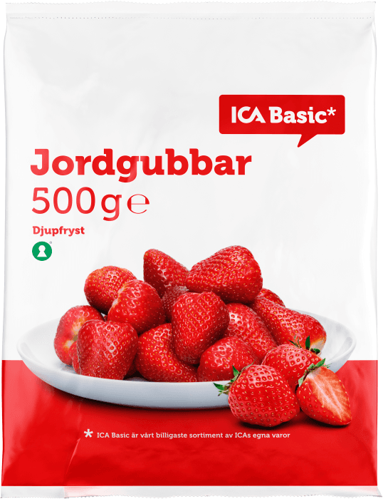 Jordgubbar Fryst