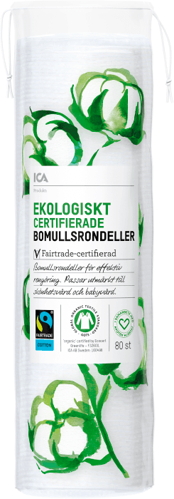 Bomullsrondeller Ekologisk