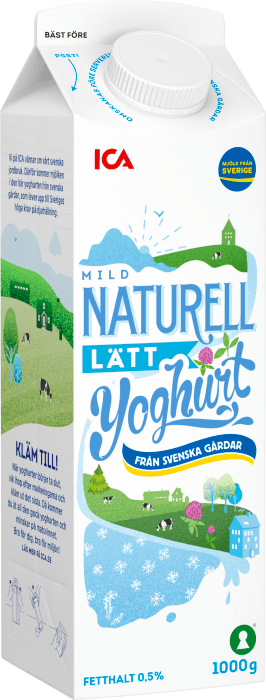Lättyoghurt Naturell 0,5%