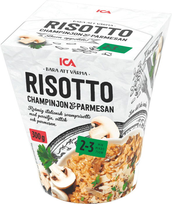 Färdigmat Risotto Champinjon & Parmesan