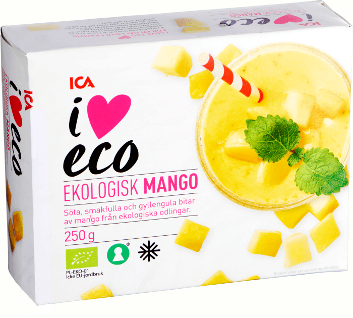 Mango Fryst Ekologisk