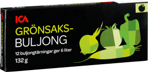 Grönsaksbuljong Tärning