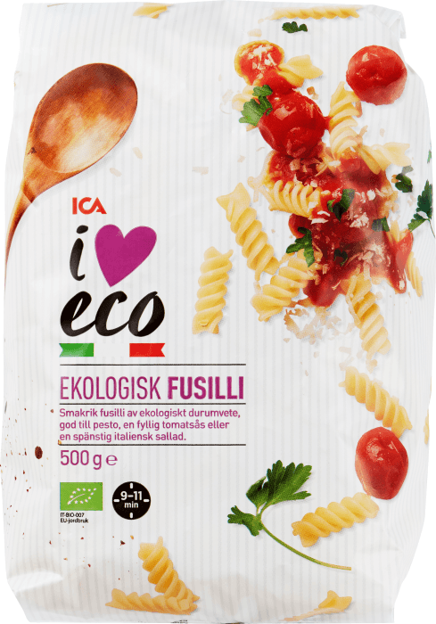 Pasta Fusilli Ekologisk