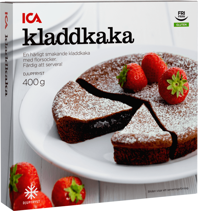 Kladdkaka Glutenfri Fryst