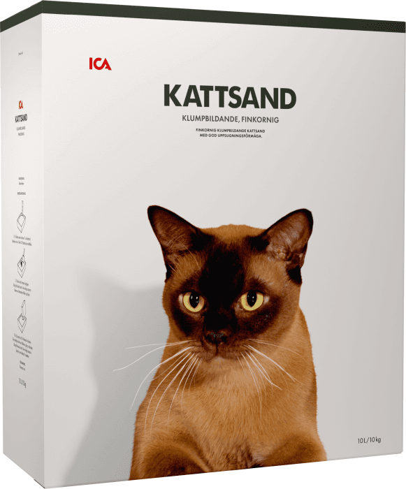 Kattsand klumpbildande