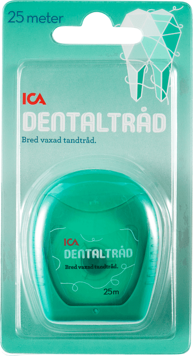 Tandtråd Bred & vaxad