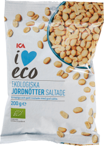 Jordnötter saltade Ekologisk
