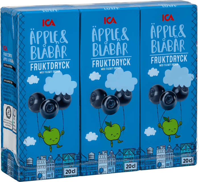 Fruktdryck Äpple & Blåbär