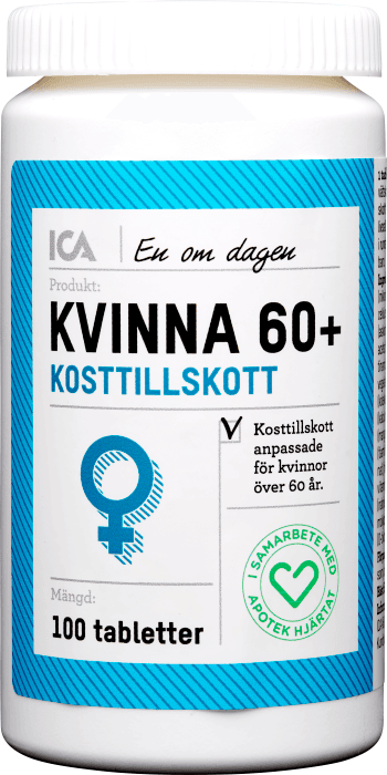 Kosttillskott Multivitamin Kvinna 60+