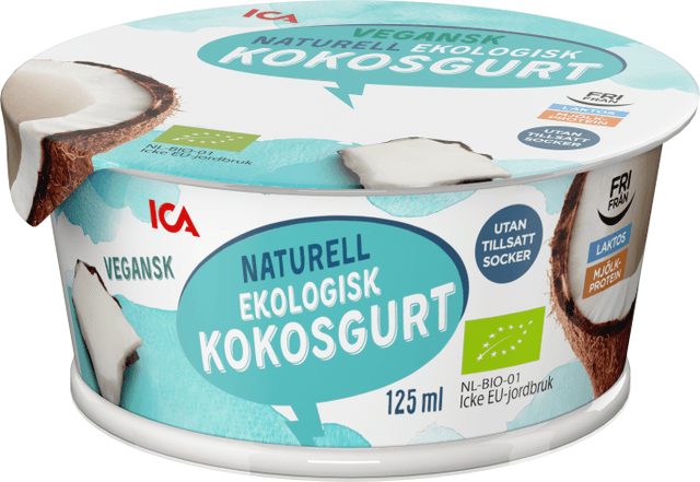 Kokosgurt Naturell Ekologisk