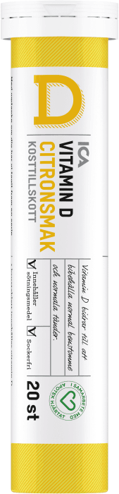 Vitamin D Citron Kosttillskott brustablett