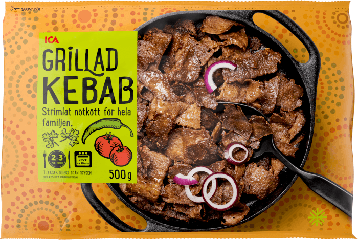 Grillad Kebab Fryst