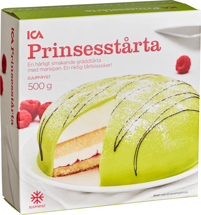 Prinsesstårta Fryst