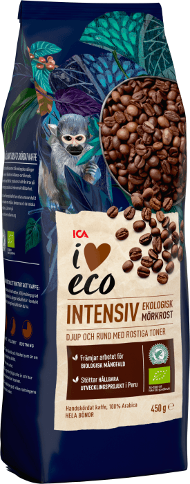 Intensiv Mörkrost Hela bönor Ekologisk