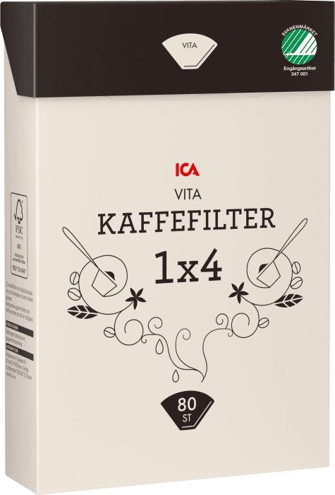 Kaffefilter 4 Vita