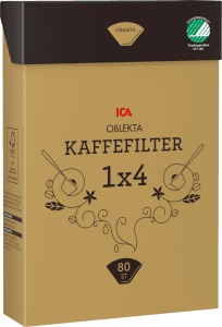 Kaffefilter 1x4 oblekta