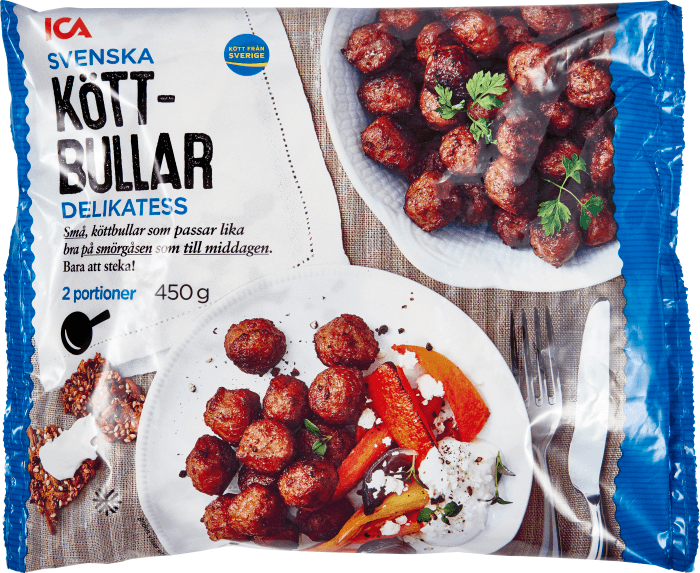 Köttbullar Delikatess Frysta