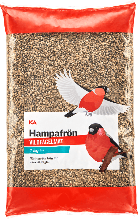 Vildfågelmat Hampfrön
