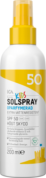 Solspray Barn SPF50 Oparfymerad