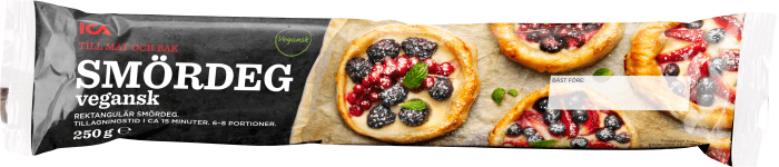 Smördeg Vegansk