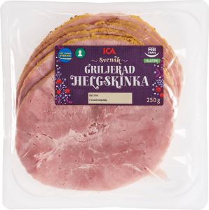 Griljerad helgskinka